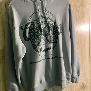 Hybrid Apparel Olive Green Coors Banquet Sweatshirt